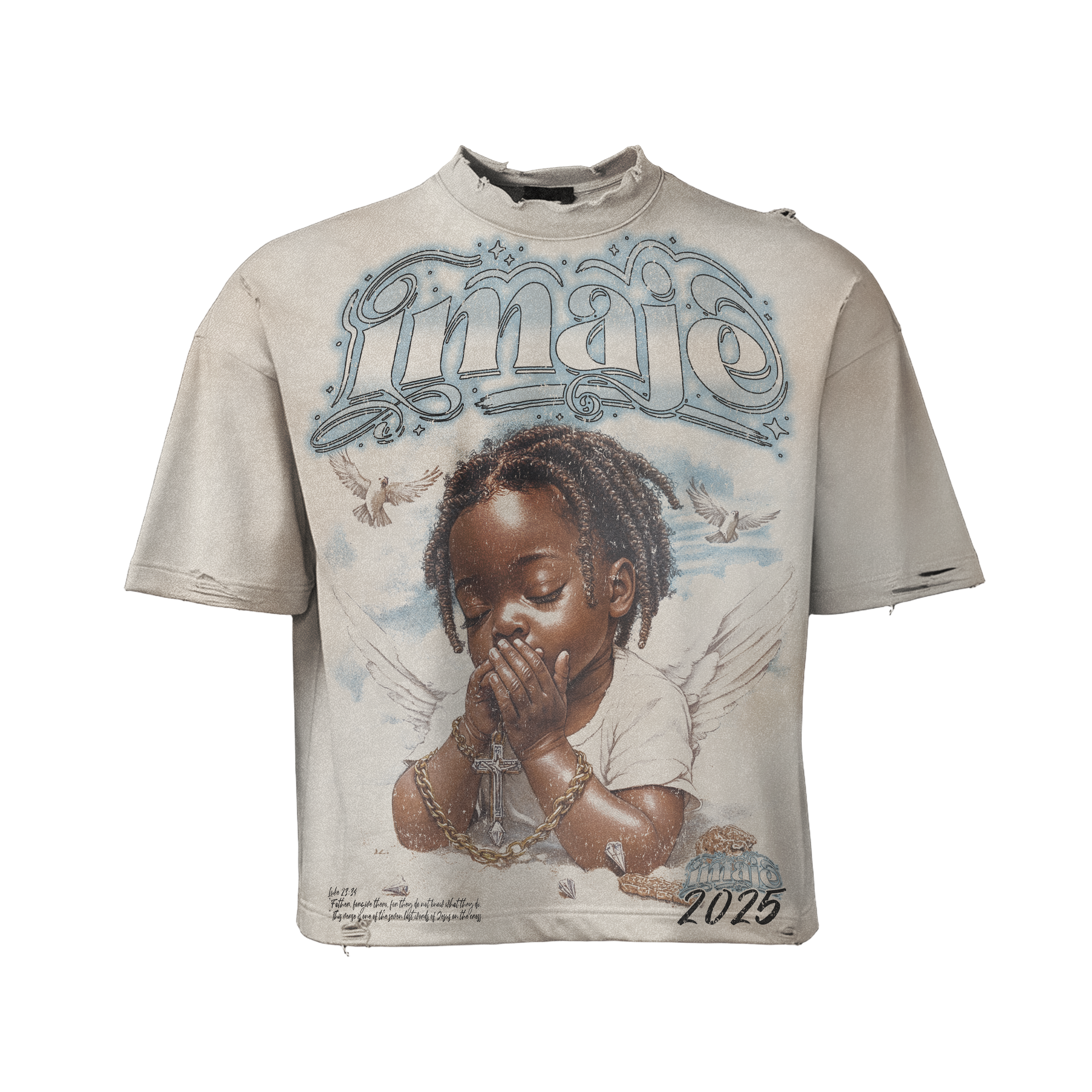 Imaje “2025 – Prayed Up Angel” Tee