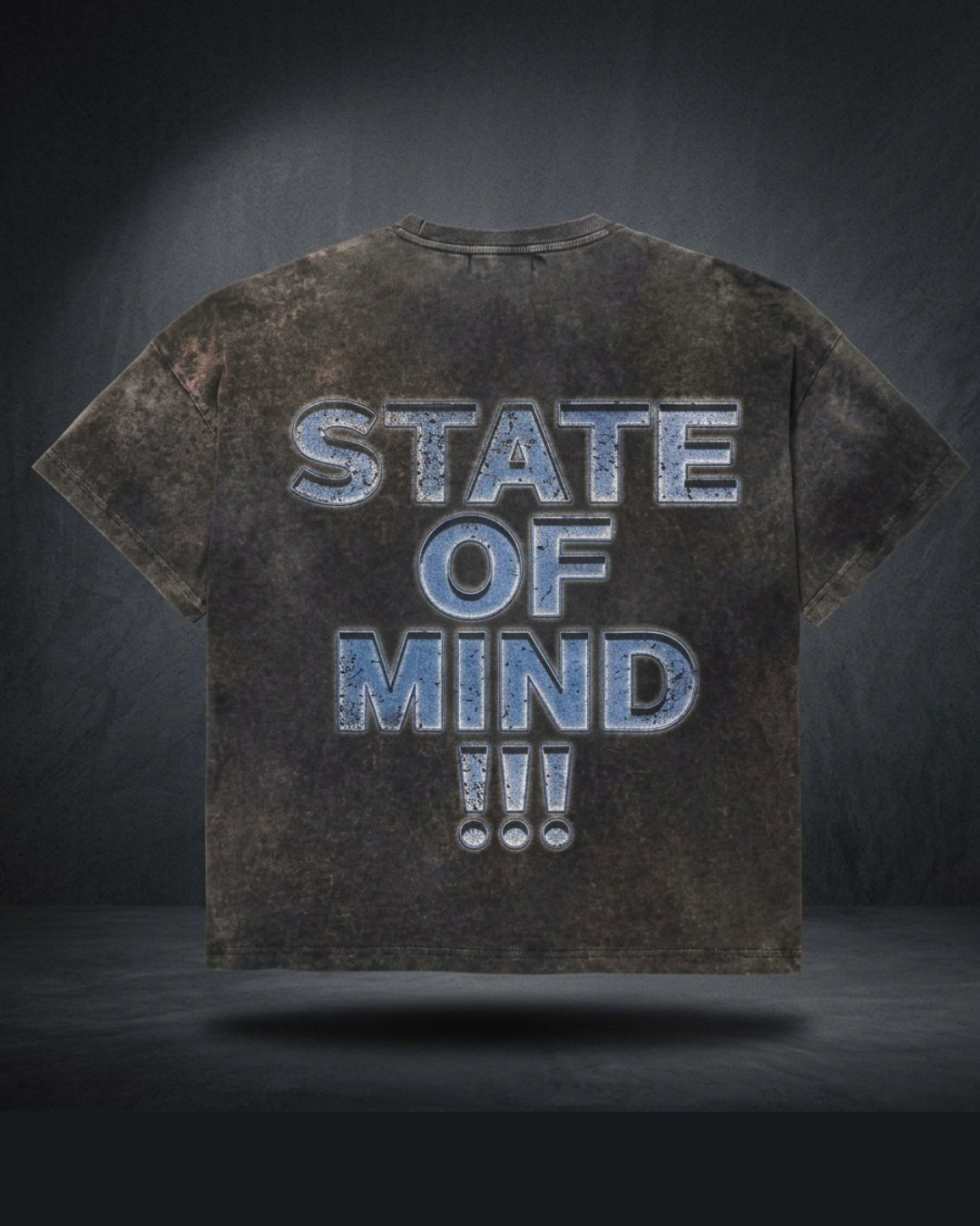 IMAJÉ Authentics 'State of Mind' Acid Wash Tee