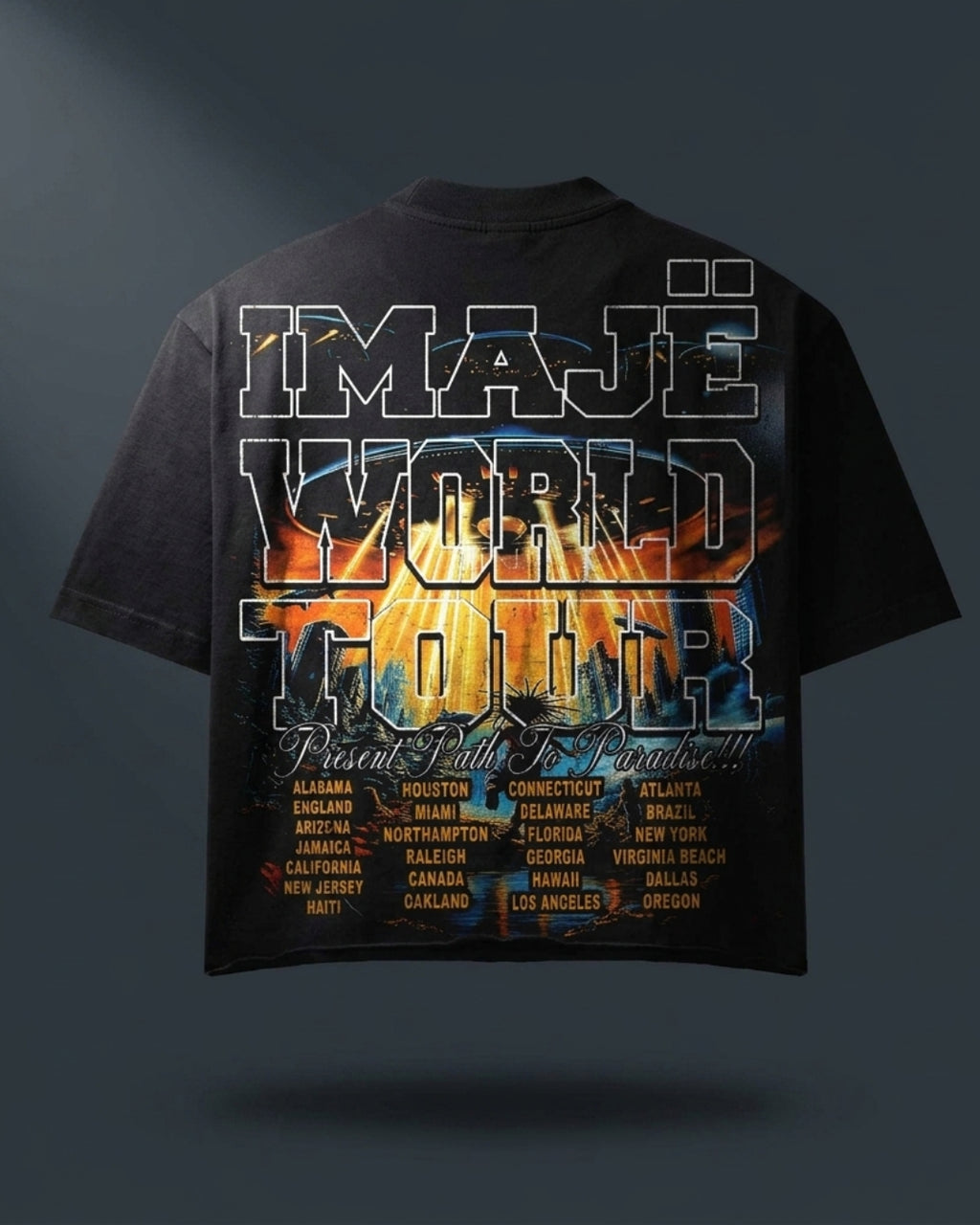 IMAJÉ Authentics “World Tour & Escape” Tee