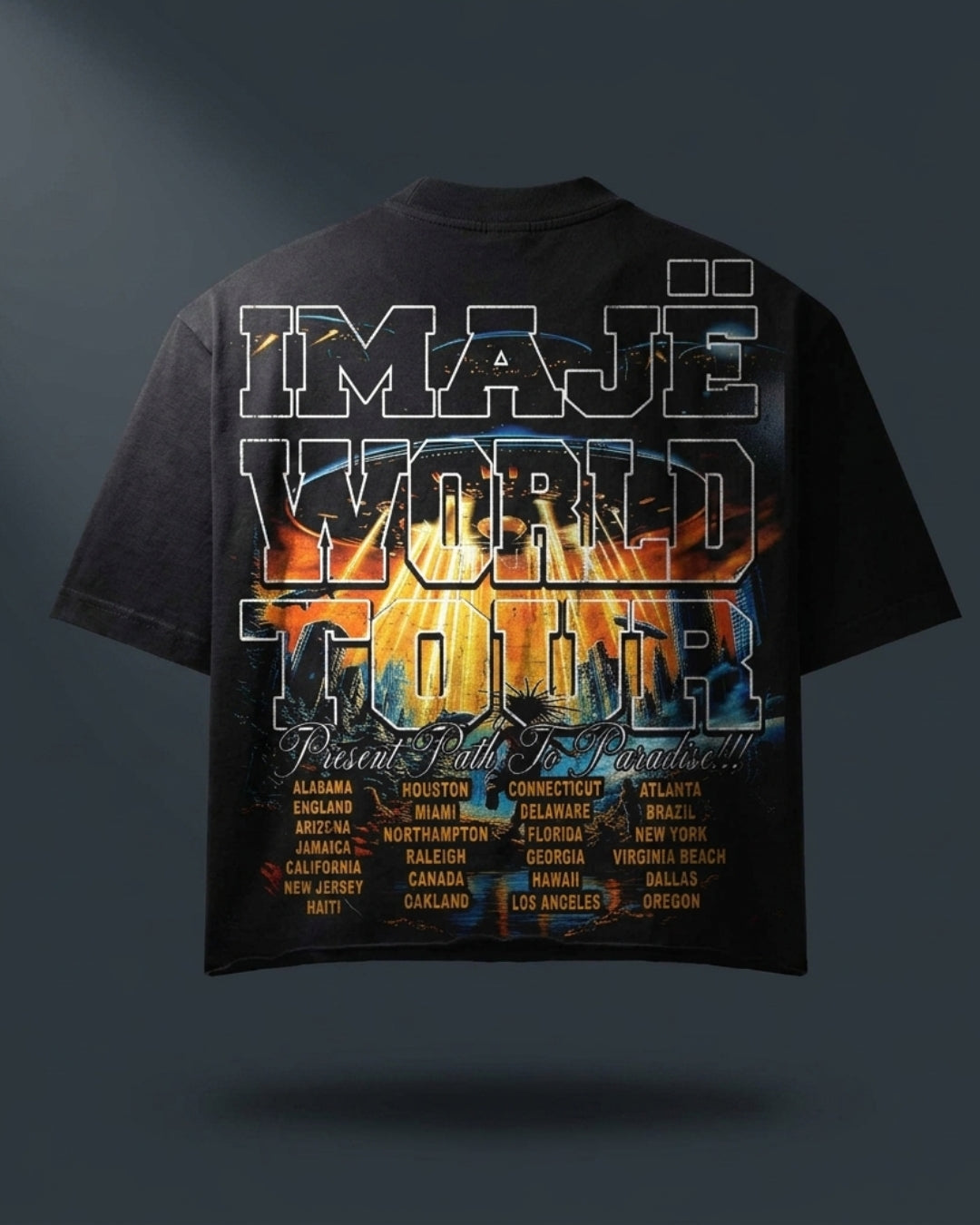 IMAJÉ Authentics “World Tour & Escape” Tee