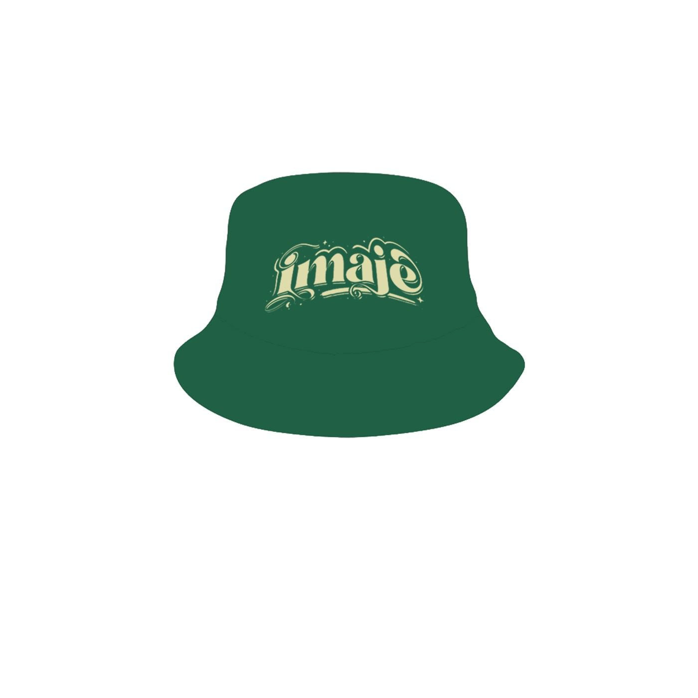 Green bucket hat